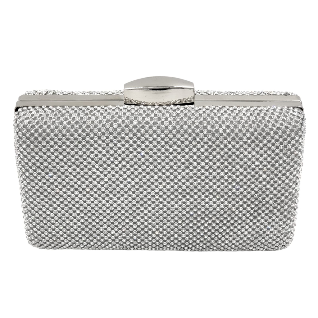 Bolsa Clutch Strass Brilho Festa Noite Balada Casamento Com Alça ...