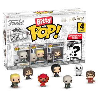 FUNKO BITTY POP HARRY POTTER - VOLDEMORT 4-PACK (71318) NOVO ORIGINAL