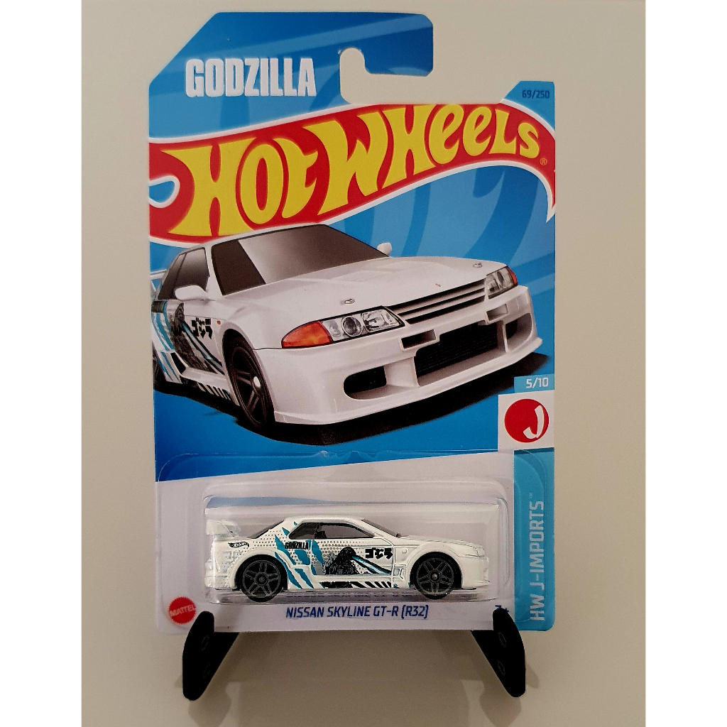 Hot Wheels Nissan Skyline GT-R R32 - GODZILLA - Escorrega o Preço