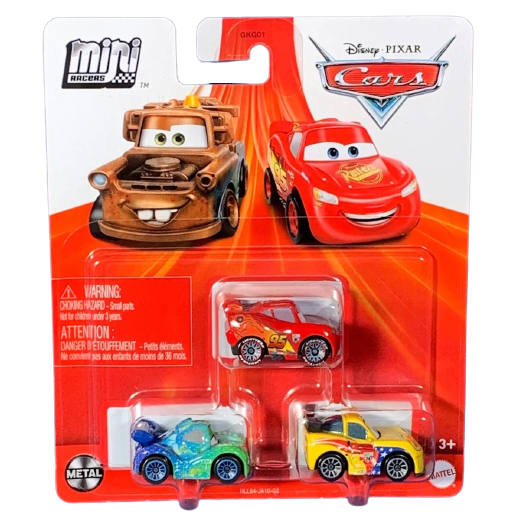 Disney cars shop 3 mini racers