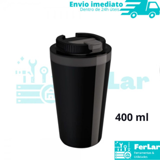 Copo Térmico Com Tampa Itachi - 400ml - Extra Festas