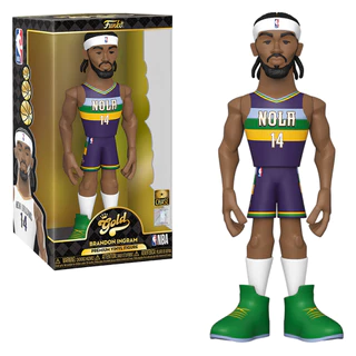 FUNKO GOLD 12 NBA - BRANDO INGRAM (69342) NOVO ORIGINAL em Oferta na Shopee