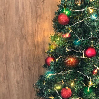 Enfeite para Arvore de Natal Varal LED 100 Luzes Pisca-Pisca Decoração de Festa Fio com 8 Funções 110v