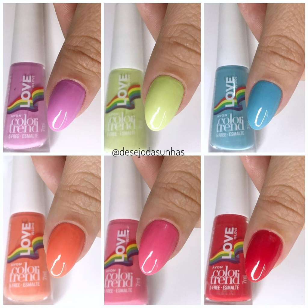 Esmalte Avon Color Trend - Coleção Love is Love | Shopee Brasil