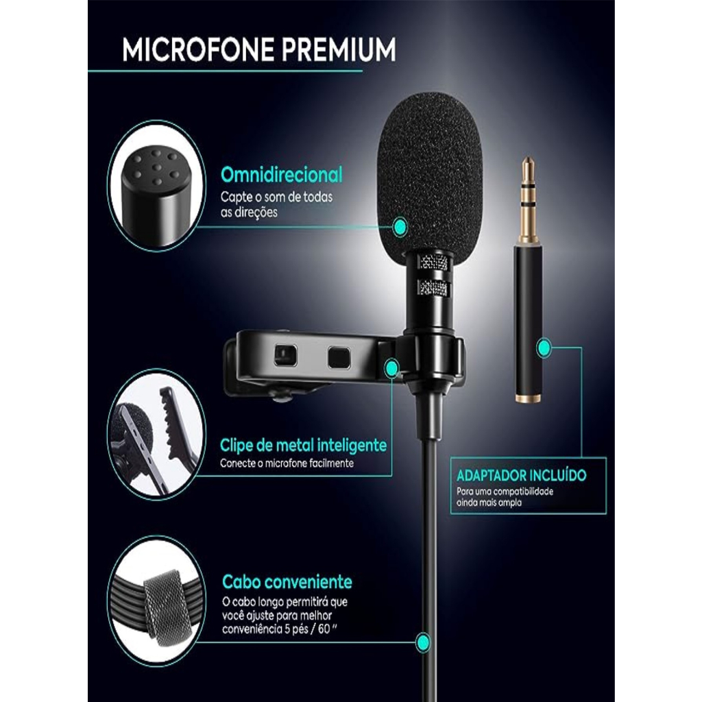 Microfone Lapela em Oferta | Shopee 2026