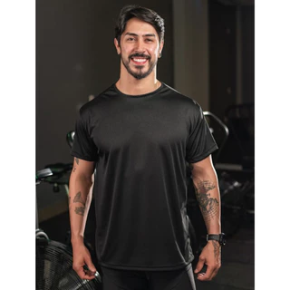 Camisa Masculina Proteção Solar UV 50+ Camiseta Térmica Manga Curta