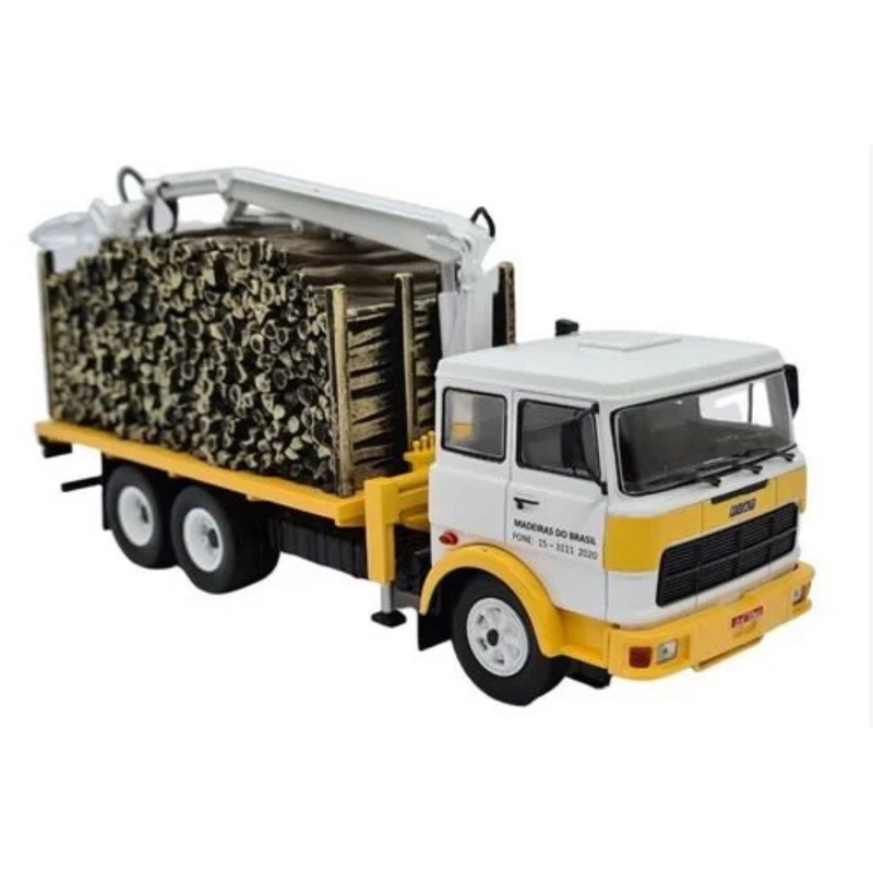 Miniatura Caminhão Fiat 190h Madeiras do Brasil 1/43 IXO Sem Caixa ...