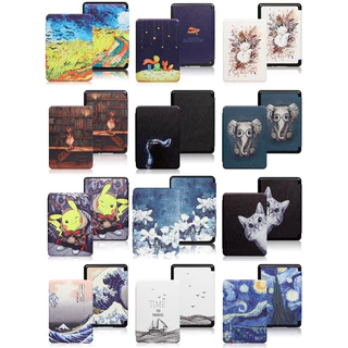 W.BILL Capa All-New Kindle (11a Geração-2022 Liberação C2V2L3) 6.0 Polegadas , Leve Com Despertar Automático/Sono Para 2022 1a e-Reader com nome Kindle e com desenho