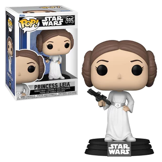 FUNKO POP STAR WARS SWNC - PRINCESS LEIA 595 NOVO ORIGINAL em Oferta na Shopee