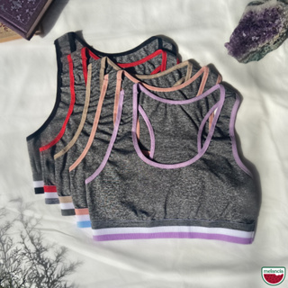 Kit 5 Tops Treino Nadador Academia Yoga Fitness