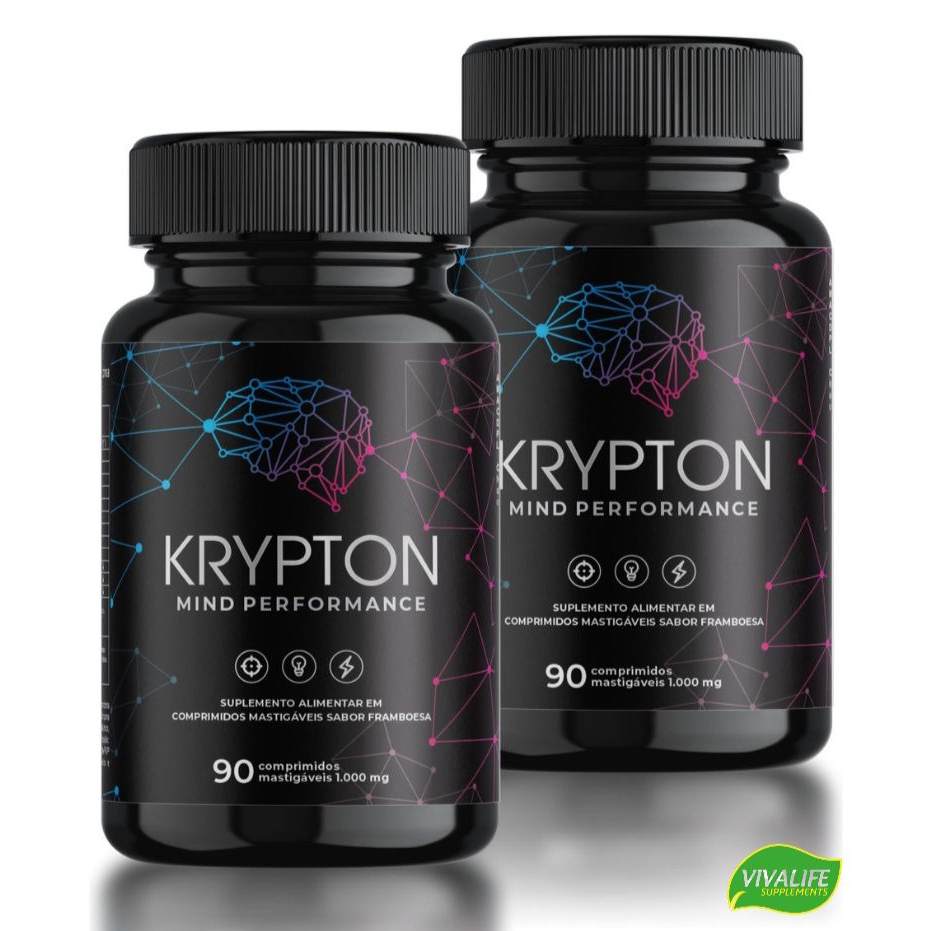 2x Nootrópico l Krypton Foco Concentração