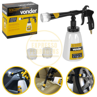 Pistola Tornador Pneumática Para Limpeza Detalhada Automotiva, Casa, Tecidos, Carros, Caminhões