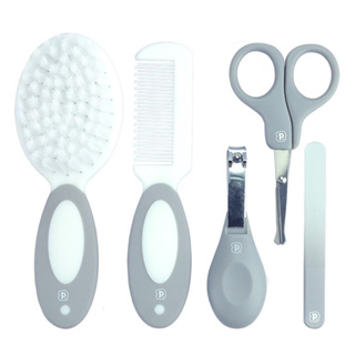 KIT bebê Higiene completo com tesoura, pente, escova, lixa e cortador de unha - pimpolho enxoval