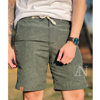 Short Linho Premium Masculino Mauricinho Bermuda de linho Moda Praia