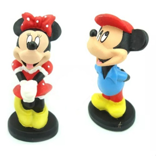 Kit 1 Boneca Minnie 01 Mickey Estatua Da Minnie Disney Word