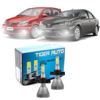 Kit Lampada Super Led 6000k Toyota Etios Hatch e Sedan Farol de Milha