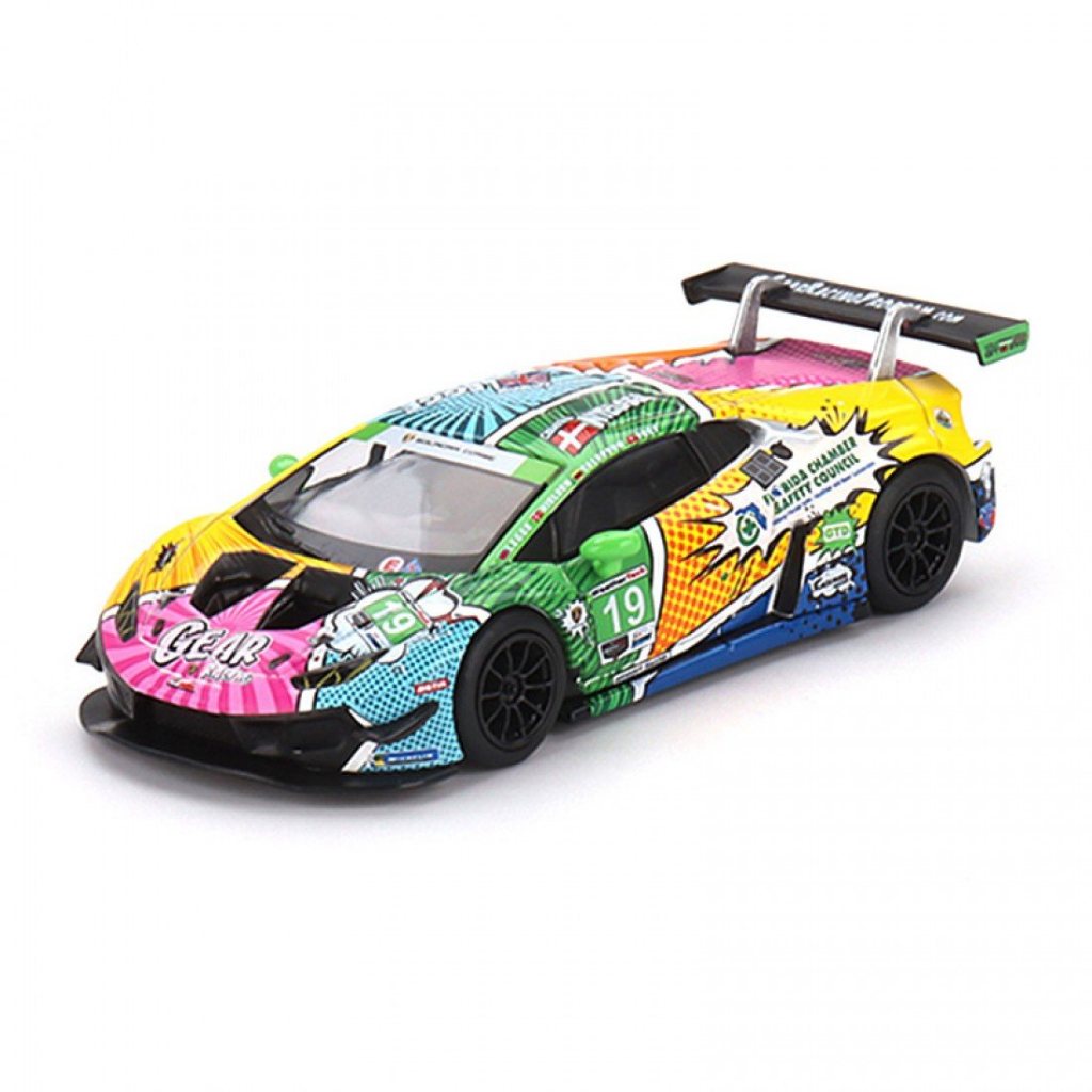 Mini GT MGT00552-L 552 1 / 64 LAMBORGHINI HURACAN GT3 EVO #19 ...