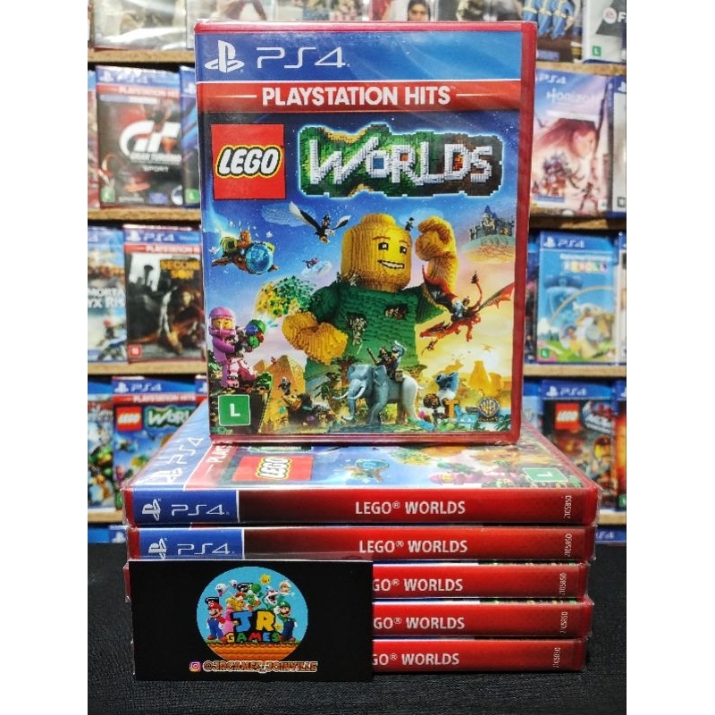 Jogo Lego Worlds (PS HITS) - PS4