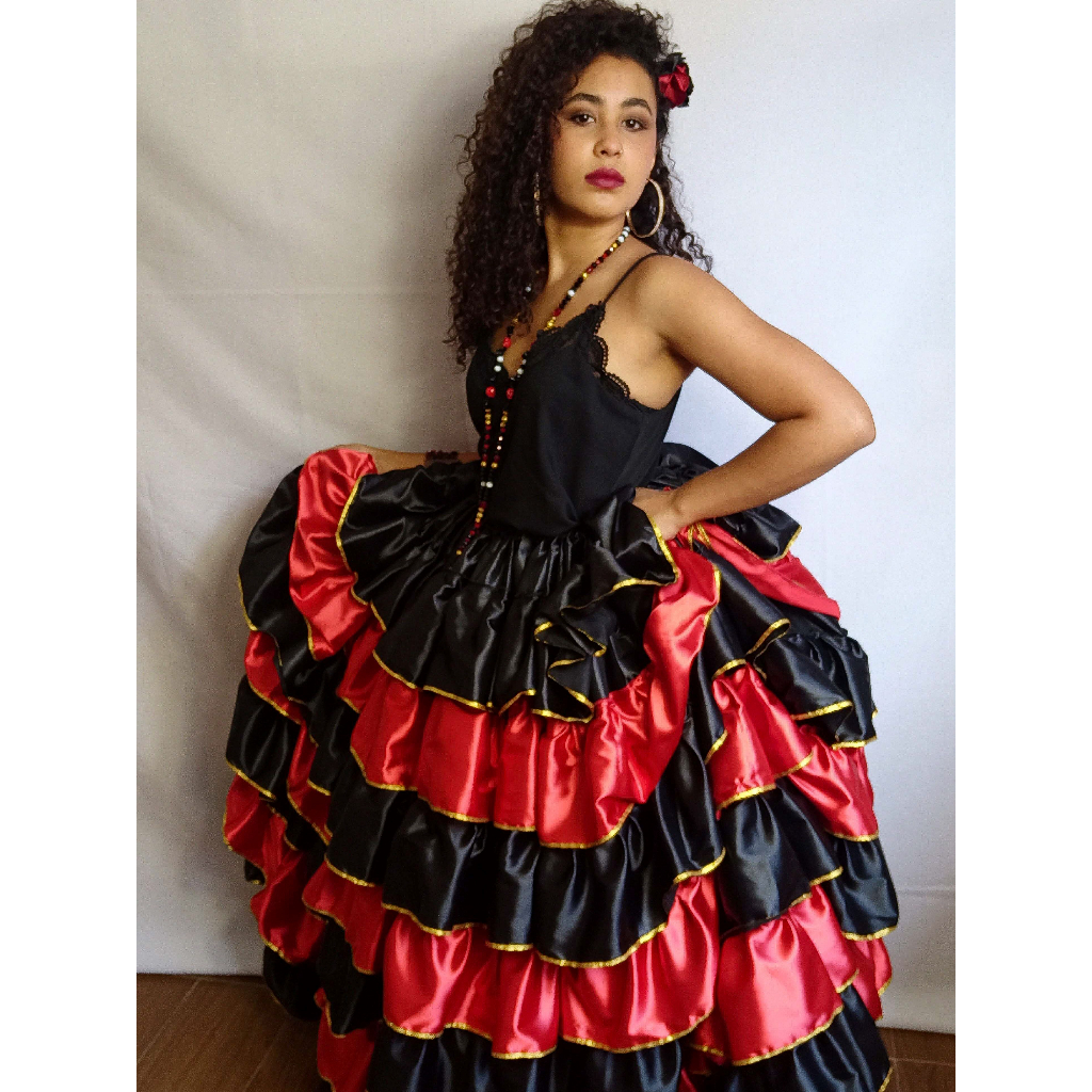 Sete Babados Roupas De Pomba Gira Sete Saia Sete Encruzilhadas