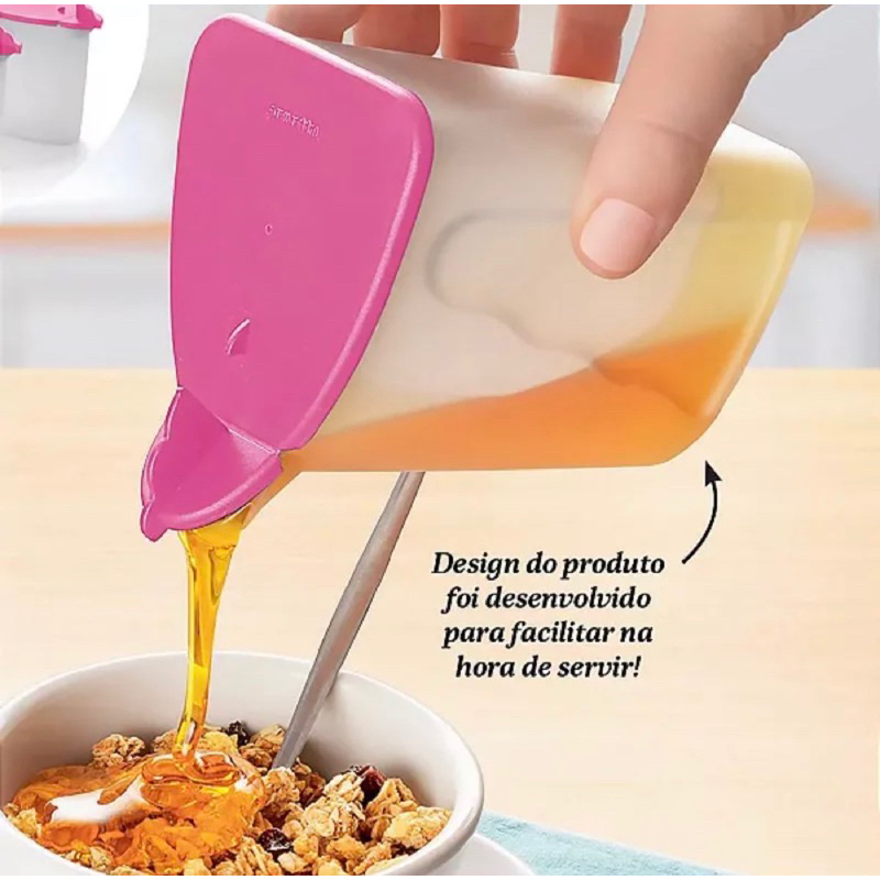 Dispenser Murano Tupperware 350 ml | Shopee Brasil