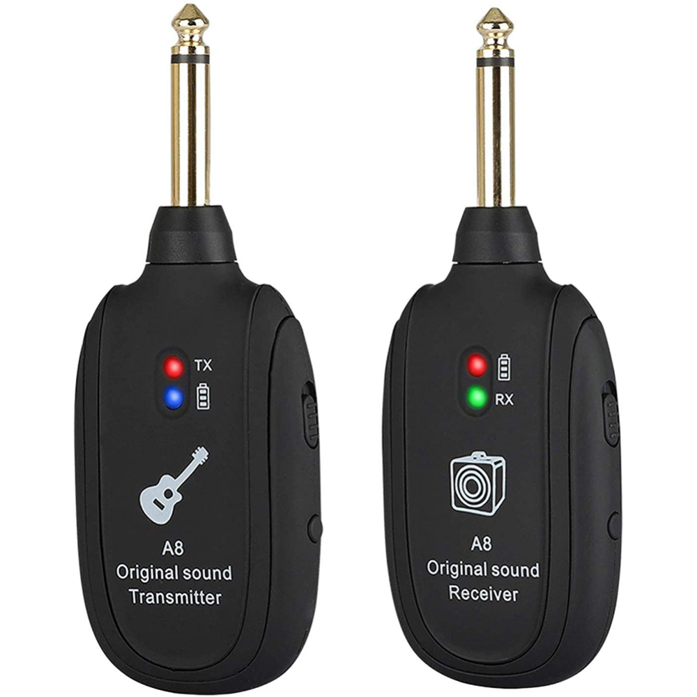 Transmissor Receptor A8 Sem Fio Guitarra Violão Baixo P10
