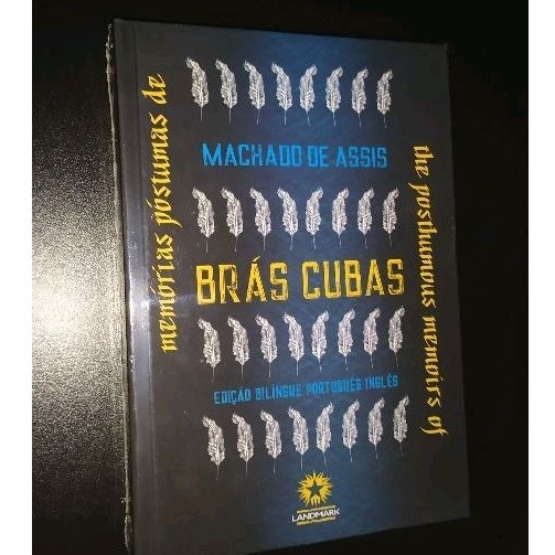Livro Memórias Póstumas de Brás Cubas Machado de Assis Livro Novo Ed.  Bilíngue