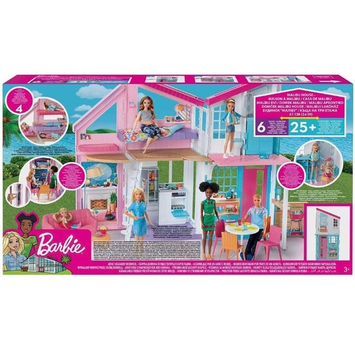 Boneca Barbie Casa Da Barbie Malibu Fxg57 - Mattel | Shopee Brasil