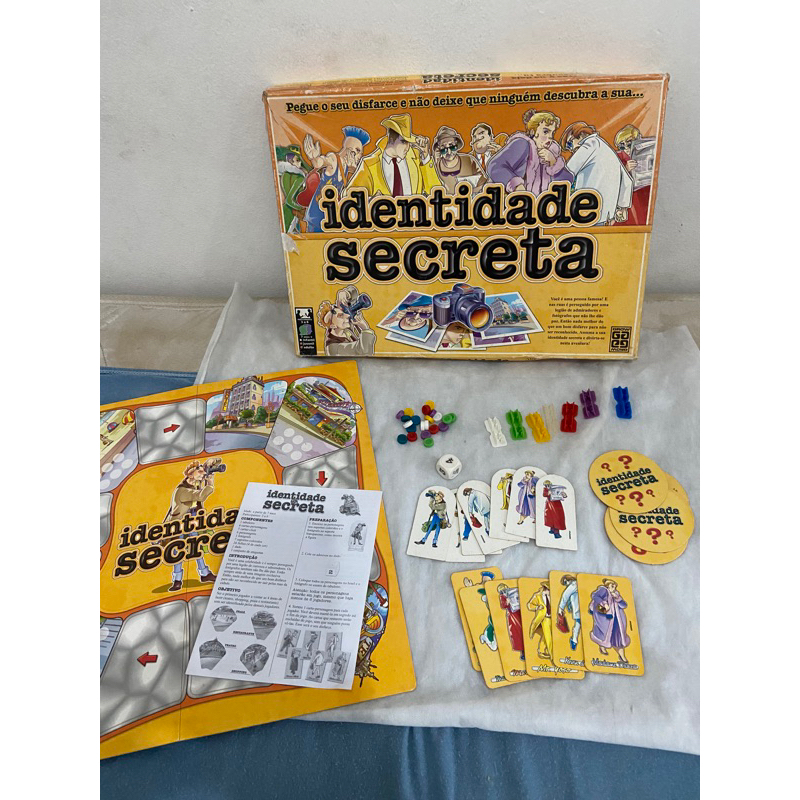 Jogo Identidade Secreta - Grow - Outros Jogos - Magazine Luiza