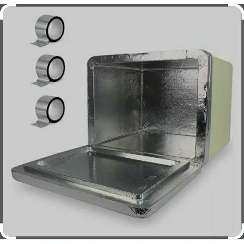 KIT 3 FITA ALUMINIZADA 45mm X 30 METROS LINHA PREMIUM