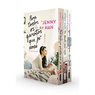 Box para todos os garotos que já amei Com os 3 Volumes da Trilogia Jenny Han