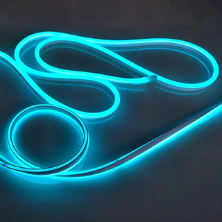 Mangueira Fita LED Neon Flex 12V Ice Blue Metro IP67 Linha Premium
