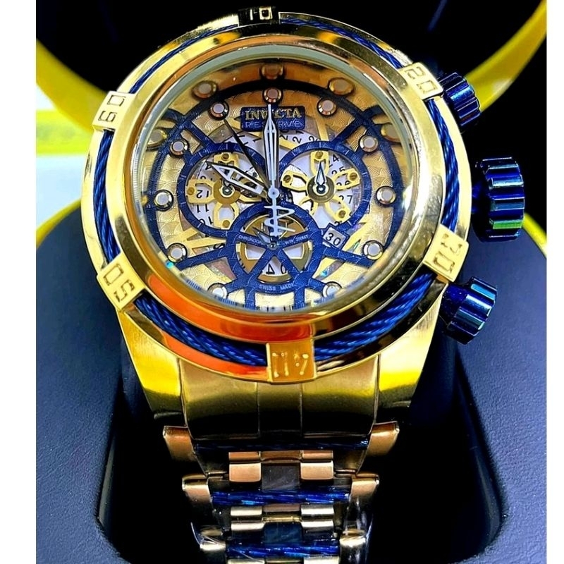 Rel gio Invicta Zeus Bolt Skeleton Mega Promo o Shopee Brasil