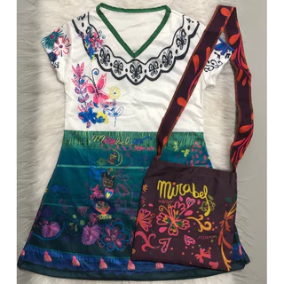 MIRABEL ENCANTO FANTASIA INFANTIL C/BOLSA