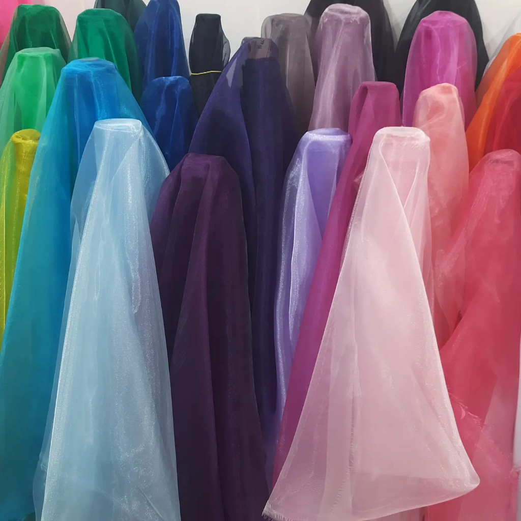 Promoção Tecido Organza cristal ( 3 METROS ) Tecido Organza lindas ...