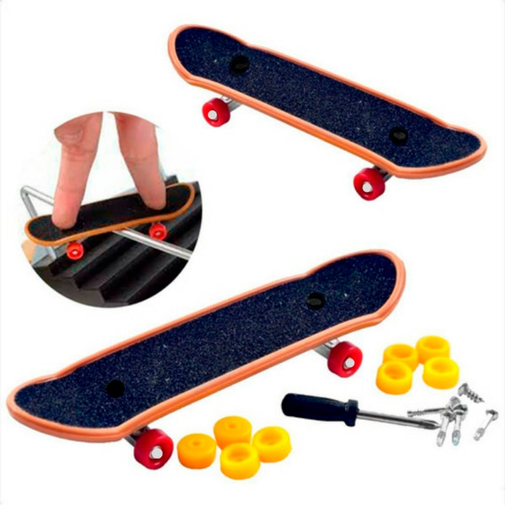 Mini Skate De Dedo 3un Fingerboard Mão Acessórios E Patinete