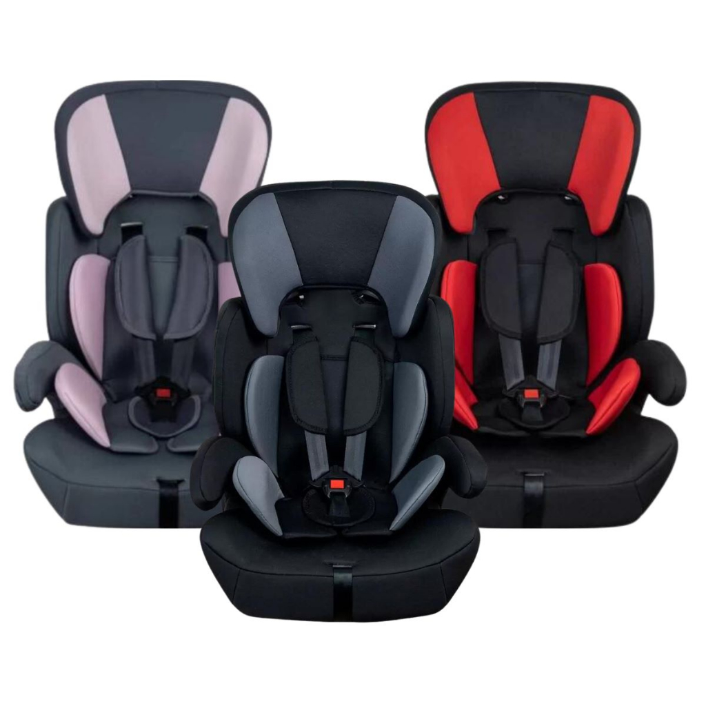 Cadeira Infantil Para Carro Cadeirinha Bebê 5 Pontos Rosa - Tutti