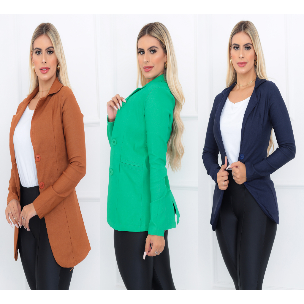 Casaquinho feminino hot sale 2019