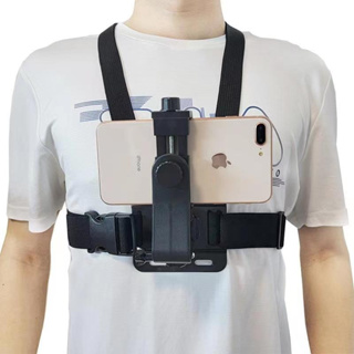 Suporte De Peito Para Celular Cinta De Peito Gopro E Similares