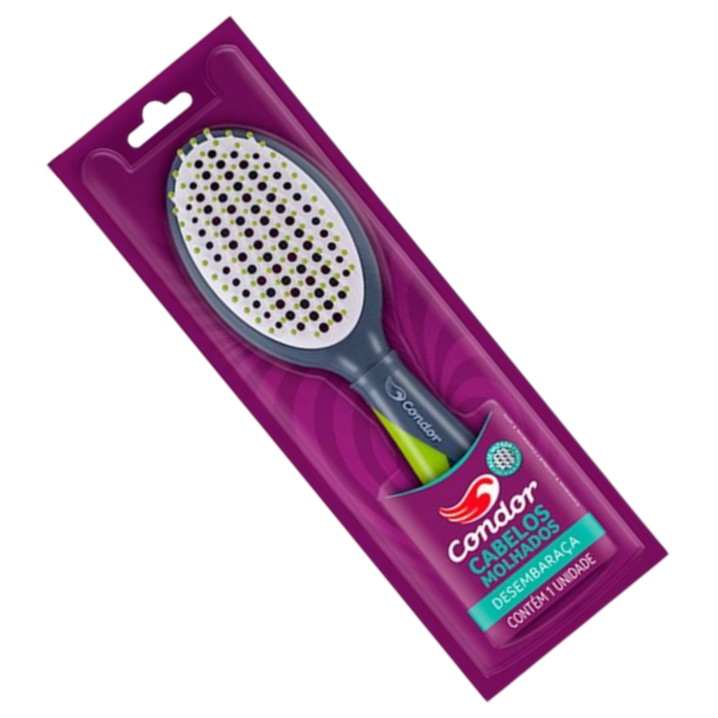 Escova De Cabelo Condor Joy Julia - Ref 6887 | Shopee Brasil