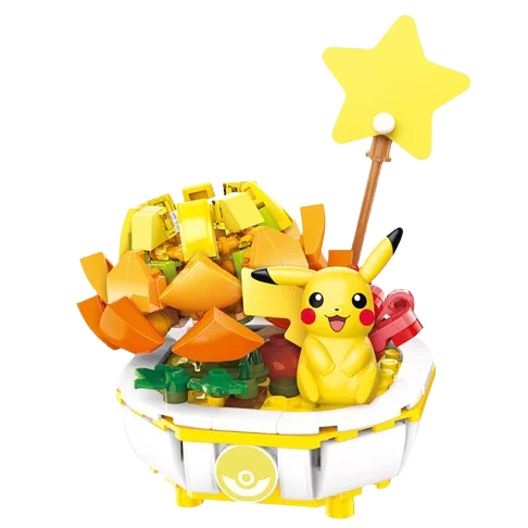 Pokemon Pikachu Lego Micro Mini Bloco Diamantado Novo Nano Blocos De  Construção De Brinquedos