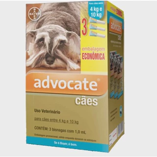 Advocate Antipulgas para Cães de 4 a 10kg 1ml Elanco