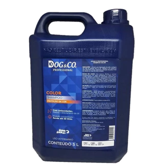 Dog & Co Shampoo Color 5L para Cães Mundo Animal em Oferta na Shopee