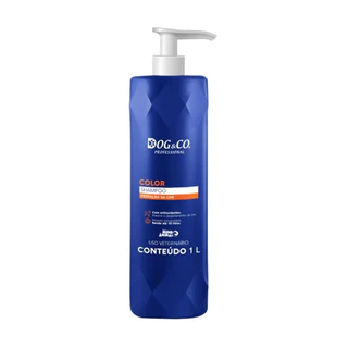 Dog & Co Shampoo Color 1L para Cães Mundo Animal em Oferta na Shopee