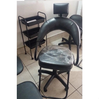 Poltrona Cadeira Para Salão Cabeleireiro Barbeiro Preto na Americanas  Empresas