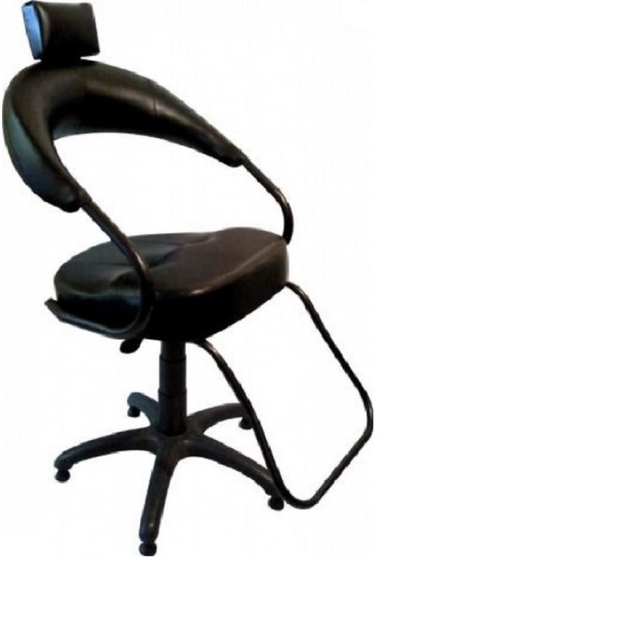 Cadeira De Barbeiro Importway Reclinável Couro Base Redonda Forma Da Base  Redonda Cor Preto Tipo De Encosto Reclinável