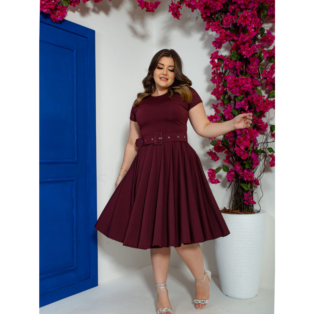 Cinto Saia Gode Marsala Vestido Evangélico Vestido Gode Marsala