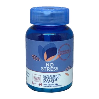 No Stress 60 Comprimidos Suplemento Vitamínico Centagro em Oferta na Shopee