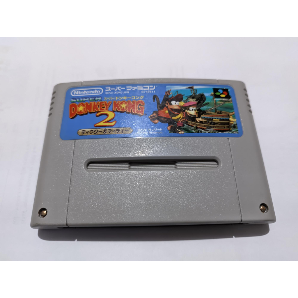 Donkey Kong 2 para Super Famicom / Nintendo - 100% Original | Shopee Brasil