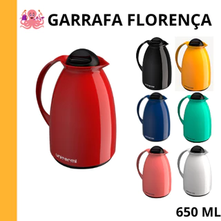 Garrafa Térmica 650 ml Unitermi Café Leite Chá Chimarrão água quente Florença