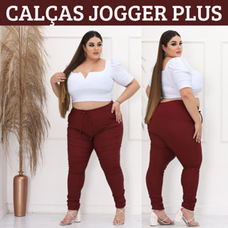 Calça Jogger Plus Size Uruguai - Program Moda